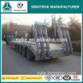 cheap china low bed semi trailer trucks export to india